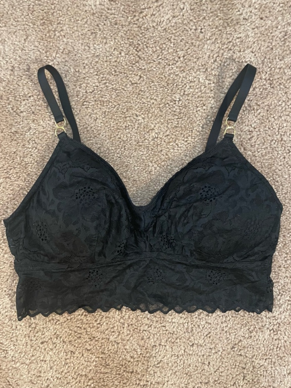 Aerie Black Lace Bralette